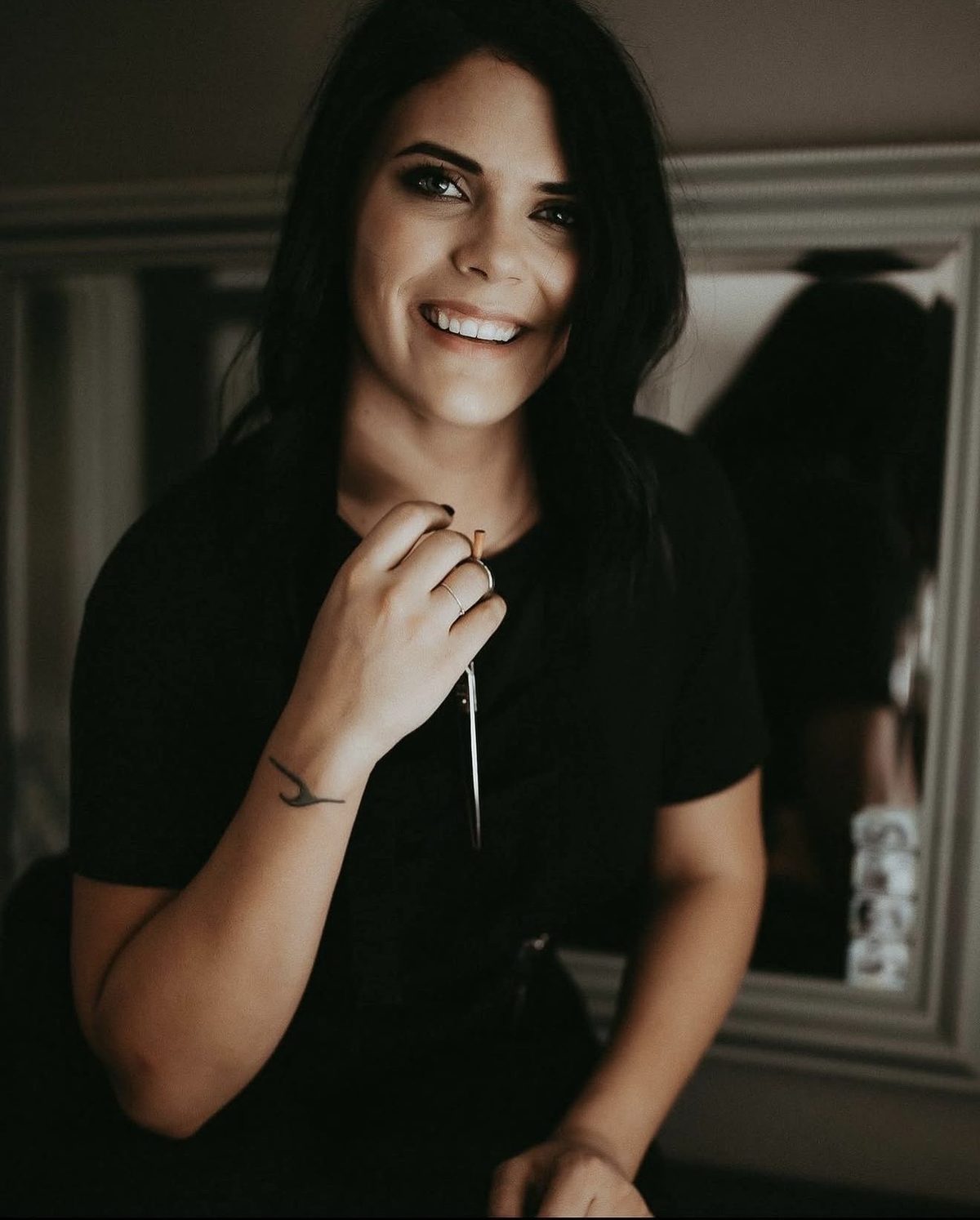 Kelanie Bishop, licensed cosmetologist and owner of K Bish Designs
